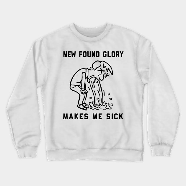 New Found Glory Crewneck Sweatshirt by Lula Pencil Art